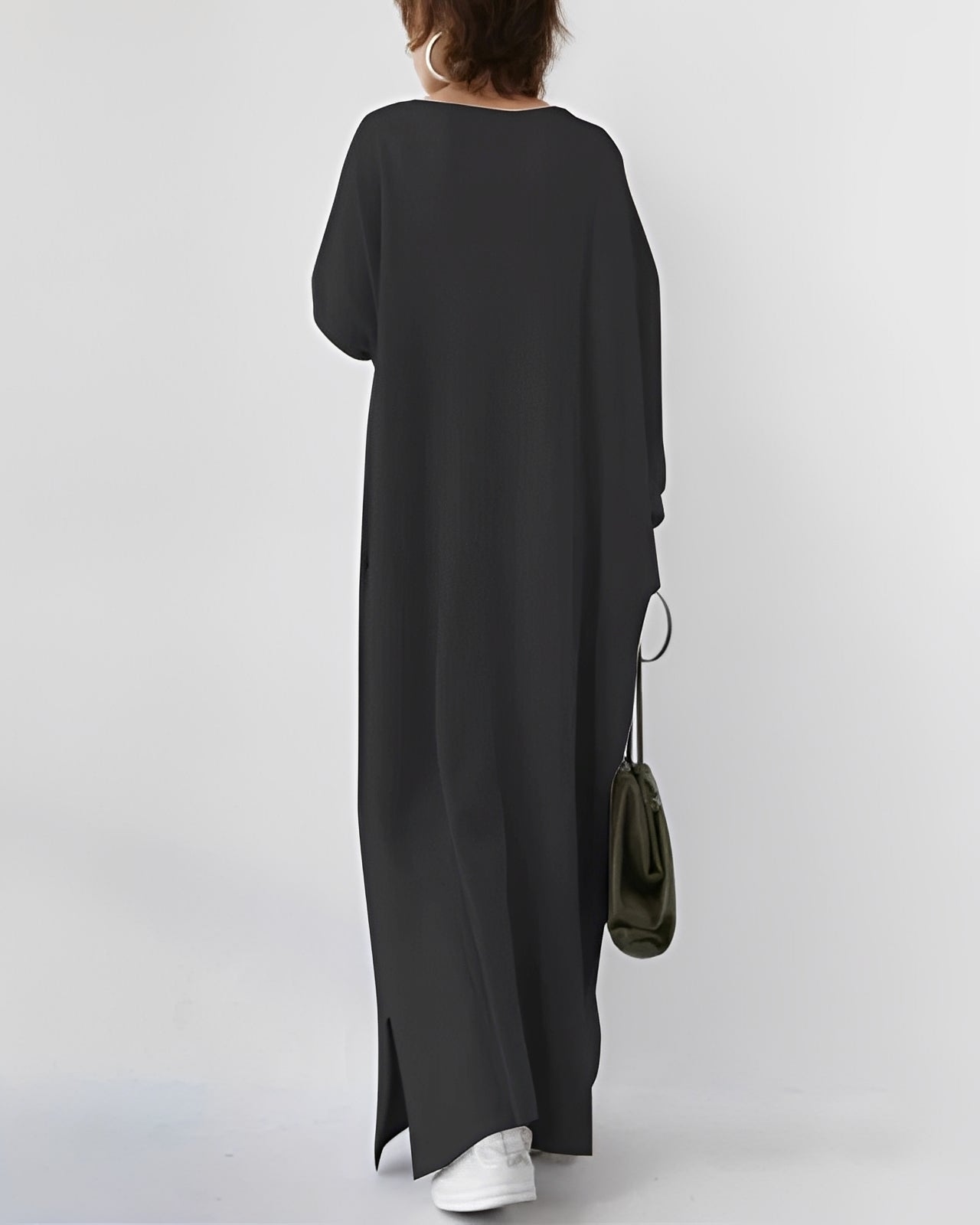 Eliana – Vestido Largo de Manga Larga