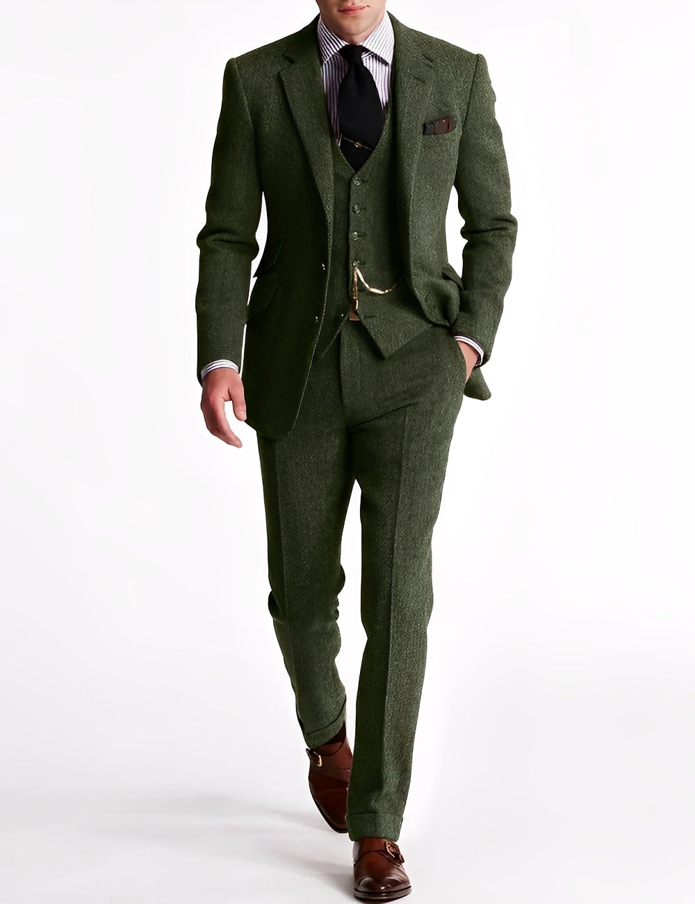 Alden - Trajes elegantes ajustados de esmoquin para hombres