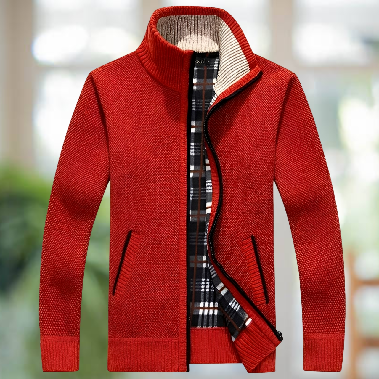 Iker – Chaqueta de Punto Forrada para Hombres