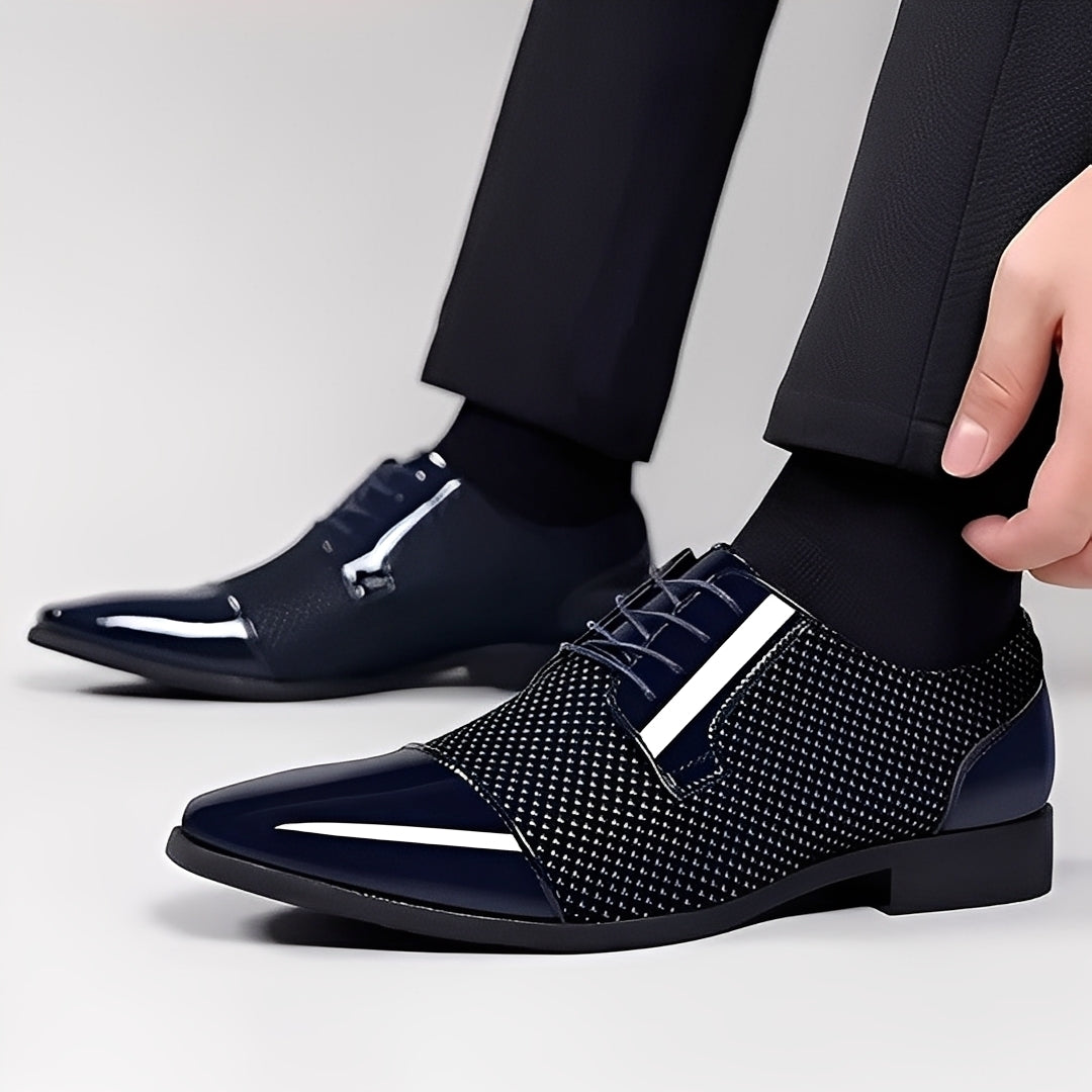 Trenton - Zapatos formales de cuero elegantes para hombres