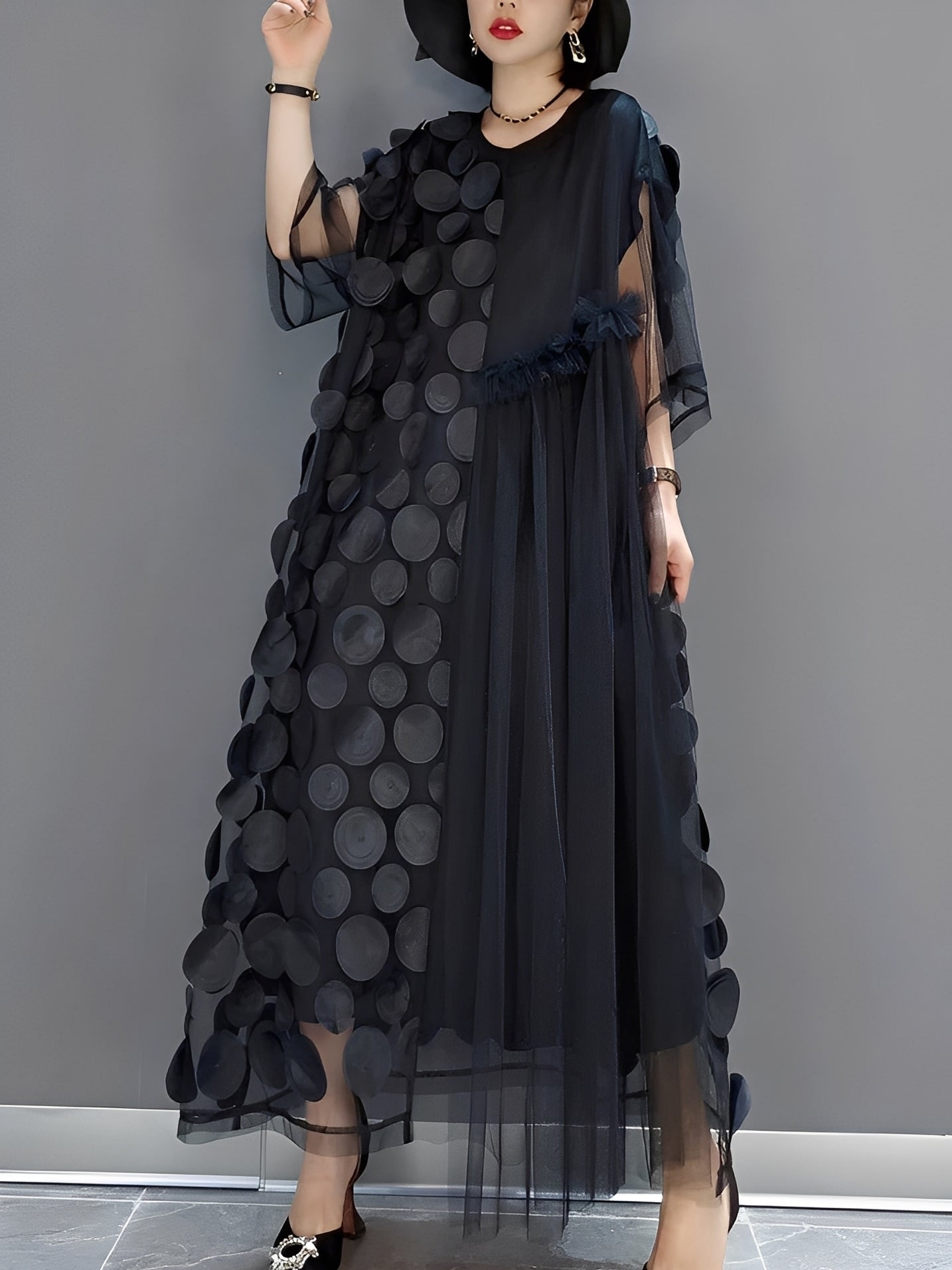 Kassandra - Elegante Vestido de Fiesta de Tul para Mujeres