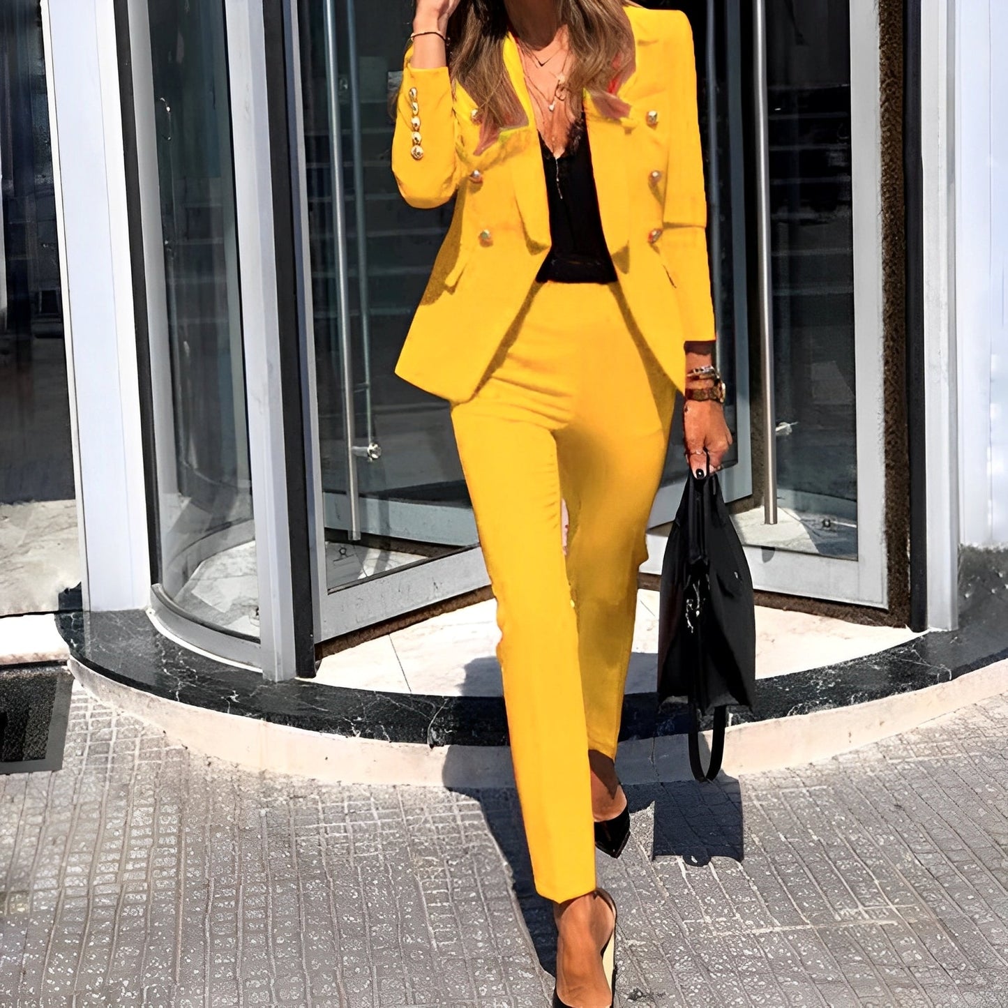 Wendy – Blazer & Conjunto de Pantalones