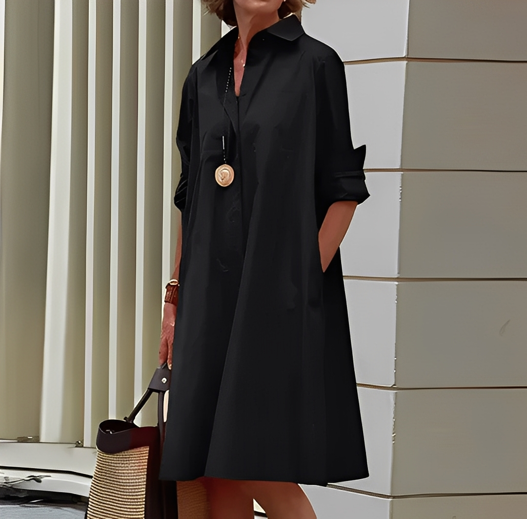 Maeva – Vestido Camisa Moderno para Mujeres