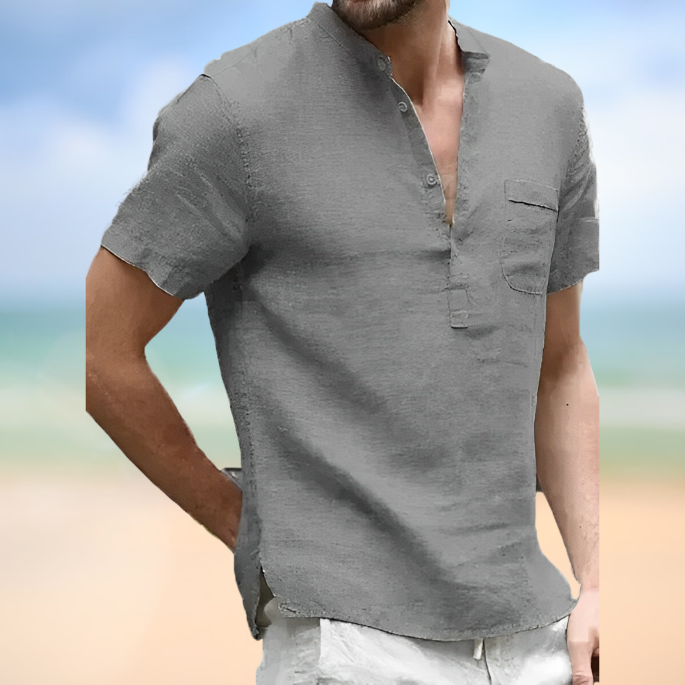 Julius – Camisa de Lino Veraniega para Hombres