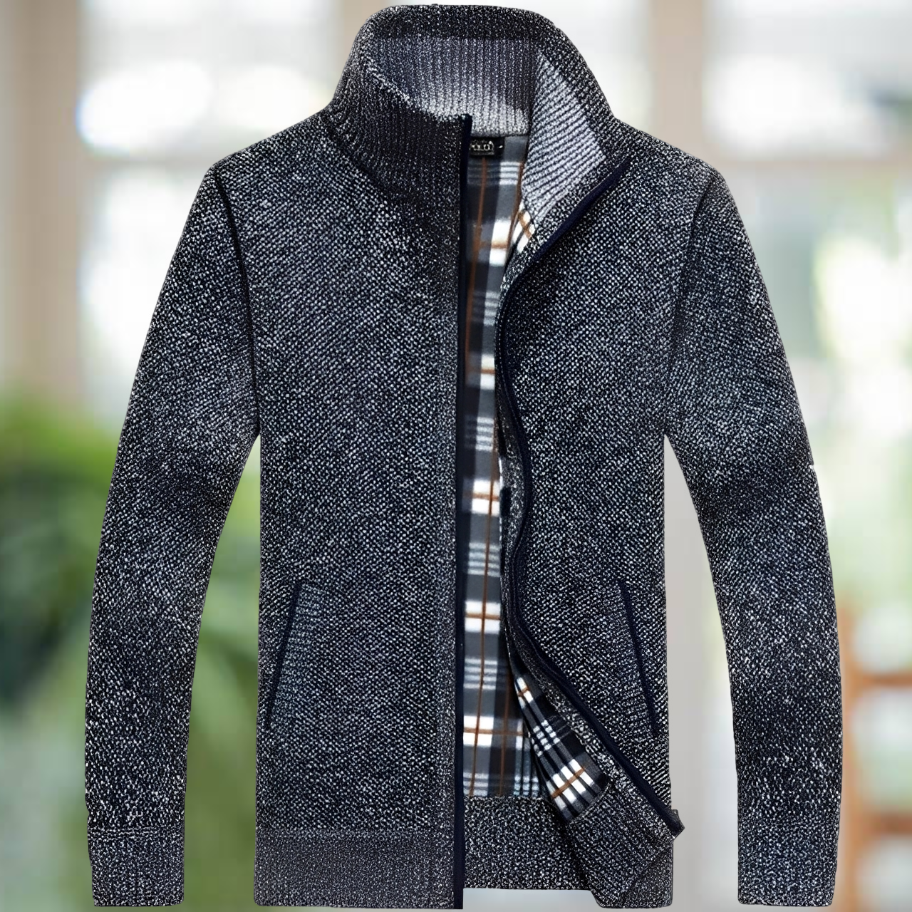 Iker – Chaqueta de Punto Forrada para Hombres