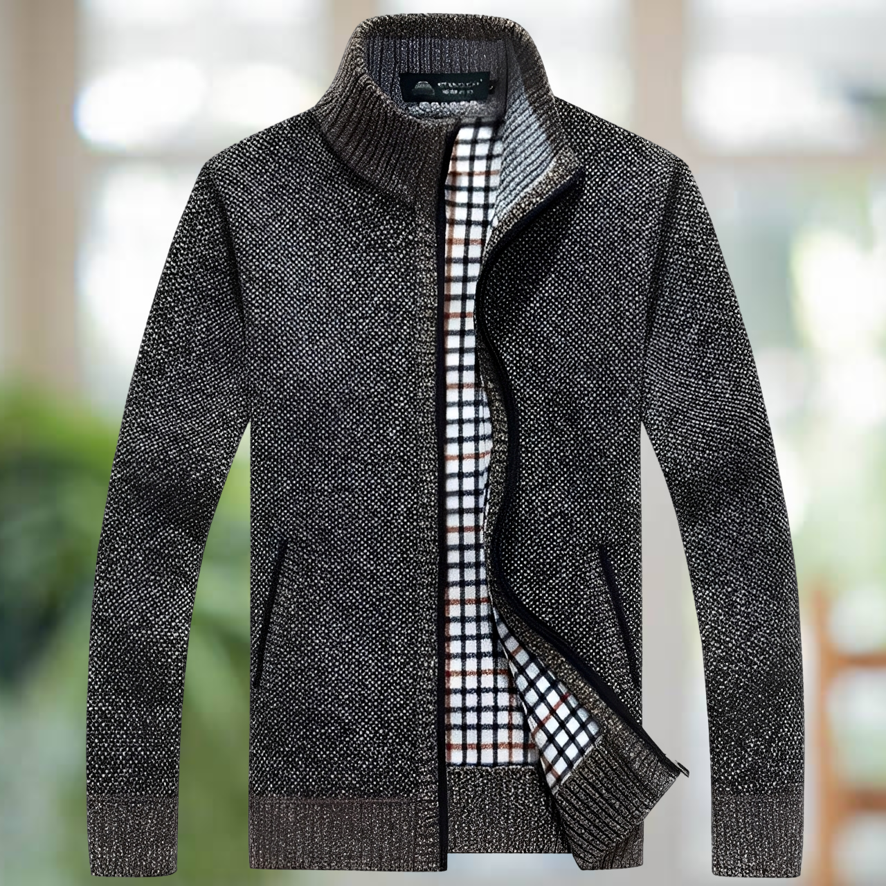 Iker – Chaqueta de Punto Forrada para Hombres