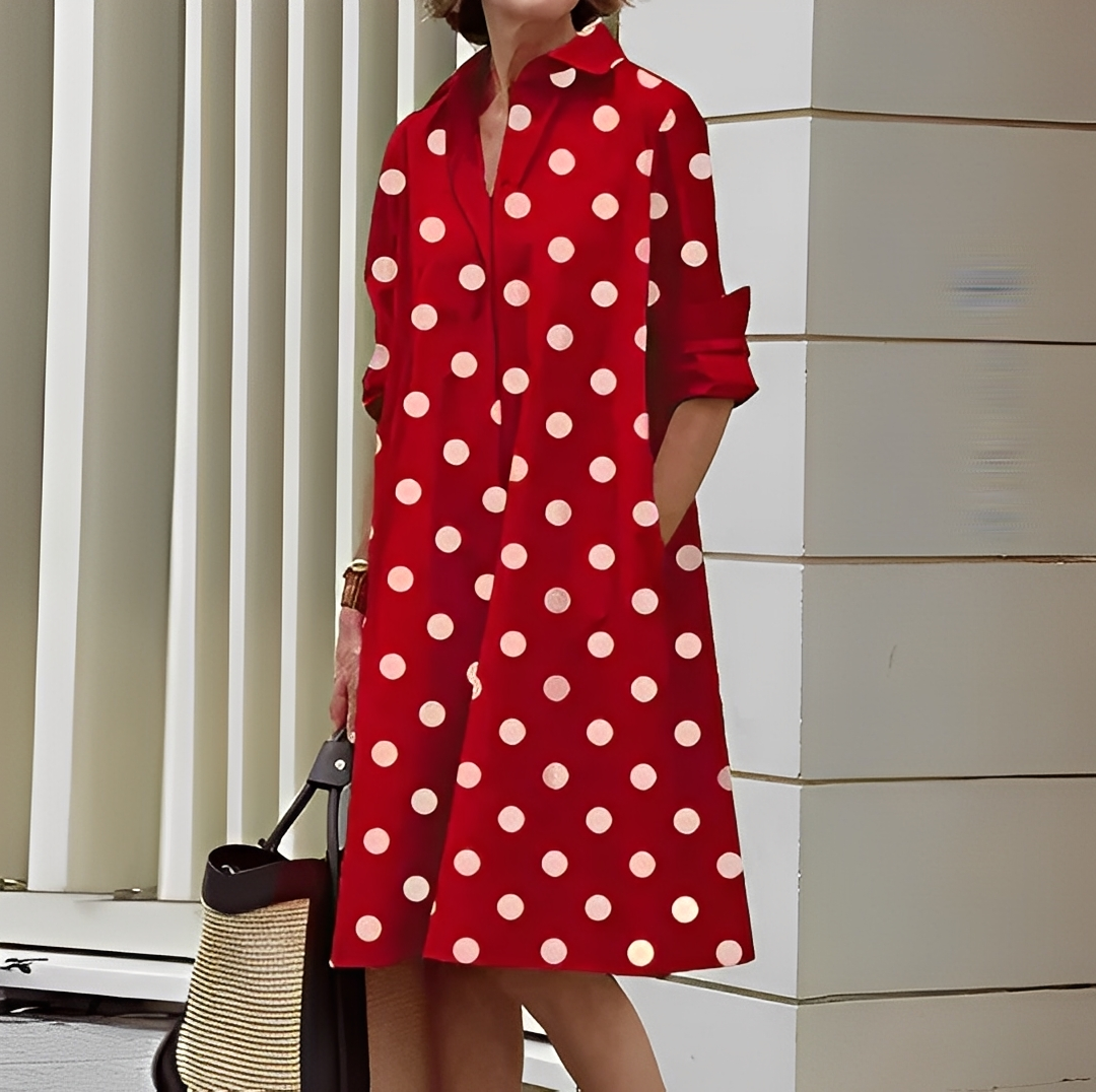 Maeva – Vestido Camisa Moderno para Mujeres