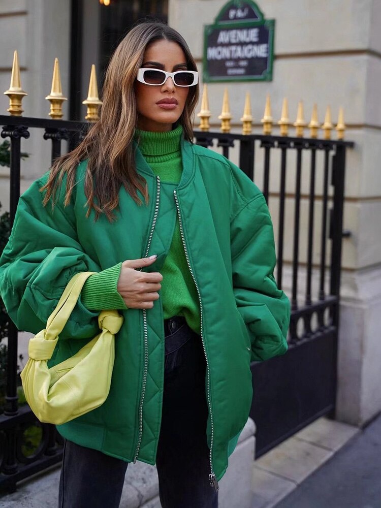 FrostFlex – Bomber Oversized para días fríos