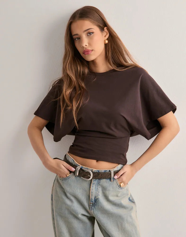 Leonie – Top Cómodo con Cintura Elástica