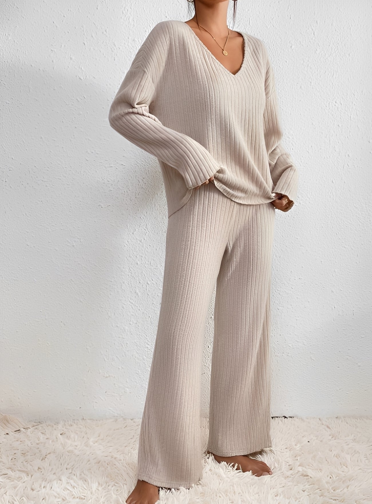 Evangeline – Conjunto Casual de Dos Piezas