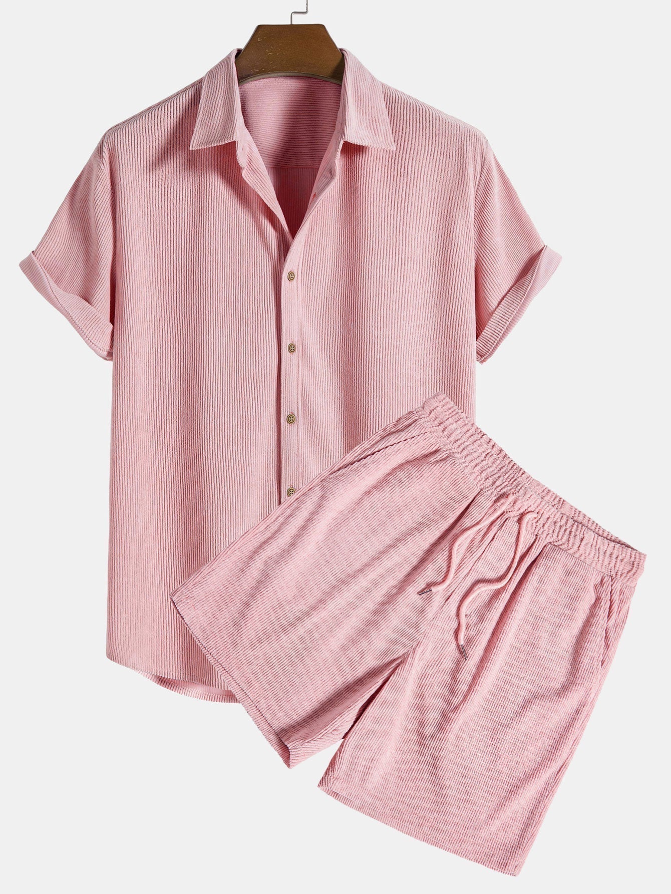 Klaus – Camisa Corta y Conjunto de Shorts con Estructura