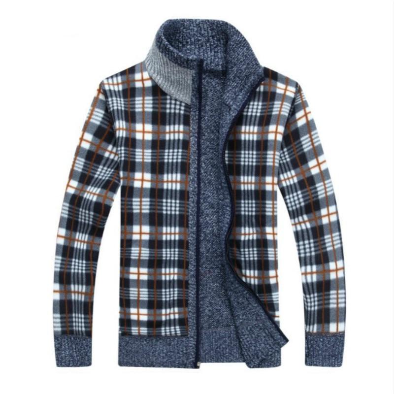 Iker – Chaqueta de punto para hombres con forro polar