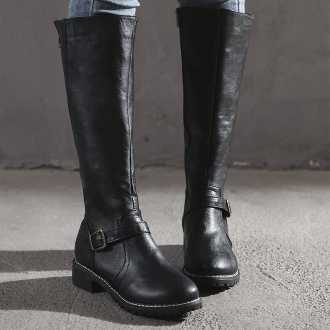 Beatrice – Altas Botas para Piernas Delgadas