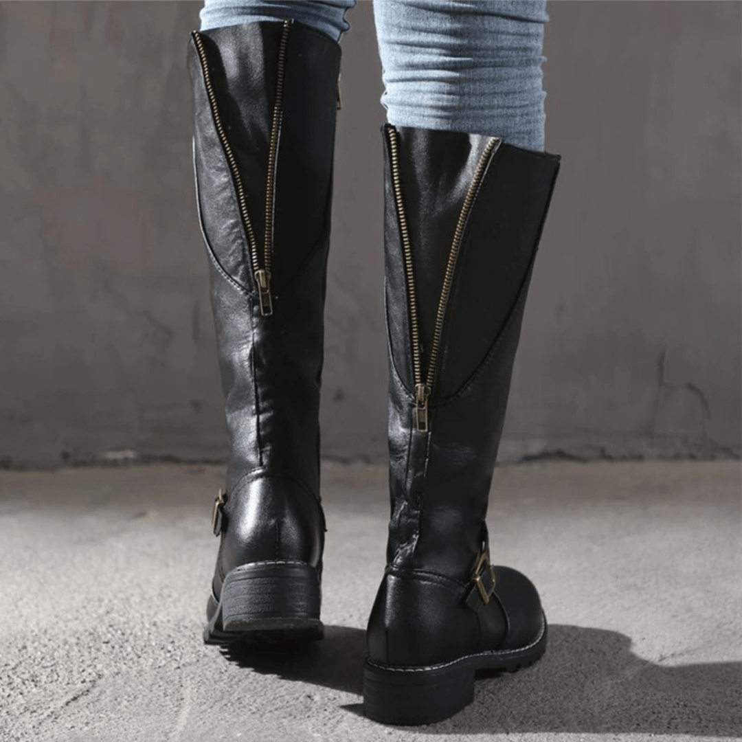 Beatrice – Altas Botas para Piernas Delgadas