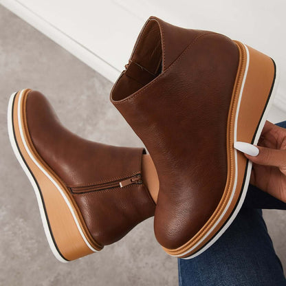 Danielle – Botas de Plataforma Elegantes