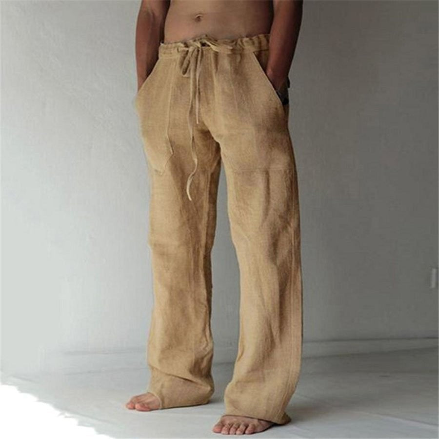 Benjamin - pantalones de lino elegantes para hombres