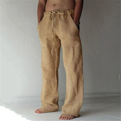 Benjamin - pantalones de lino elegantes para hombres