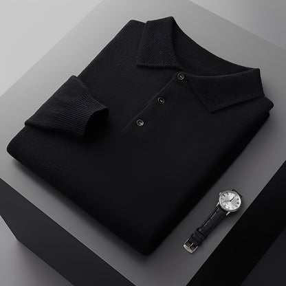 Romilly - Polo Elegante de Cachemira para Hombres