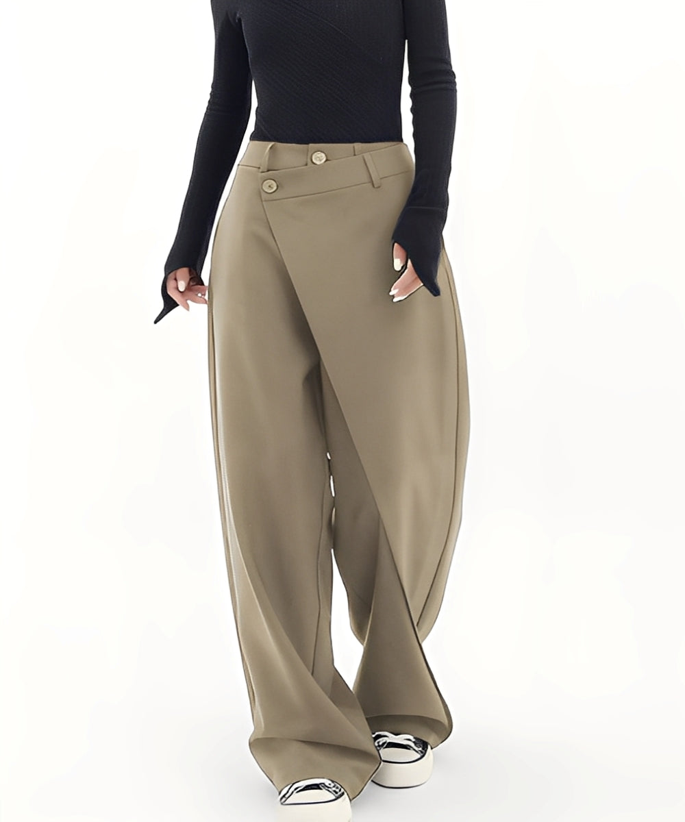 Arpa - Pantalón elegante de mujer, corte ancho