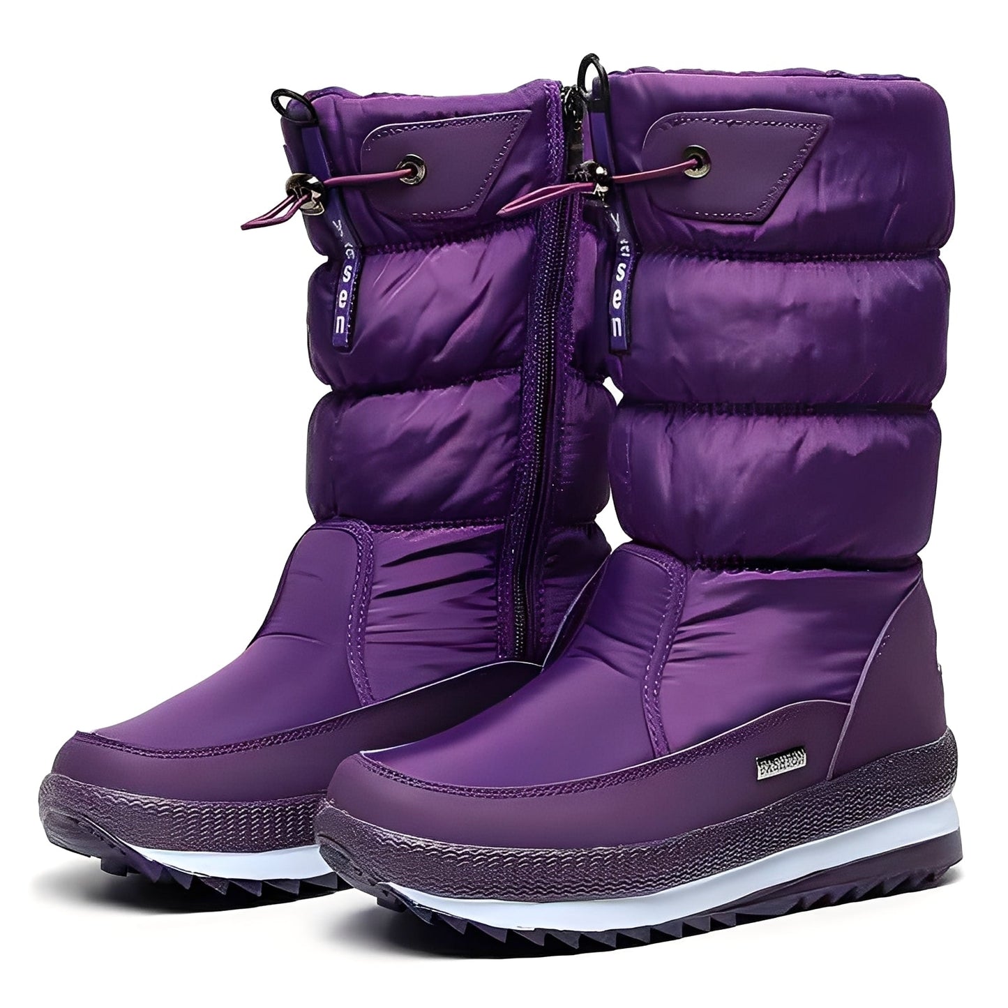 Leonard - Botines de invierno cálidos y gruesos para mujer