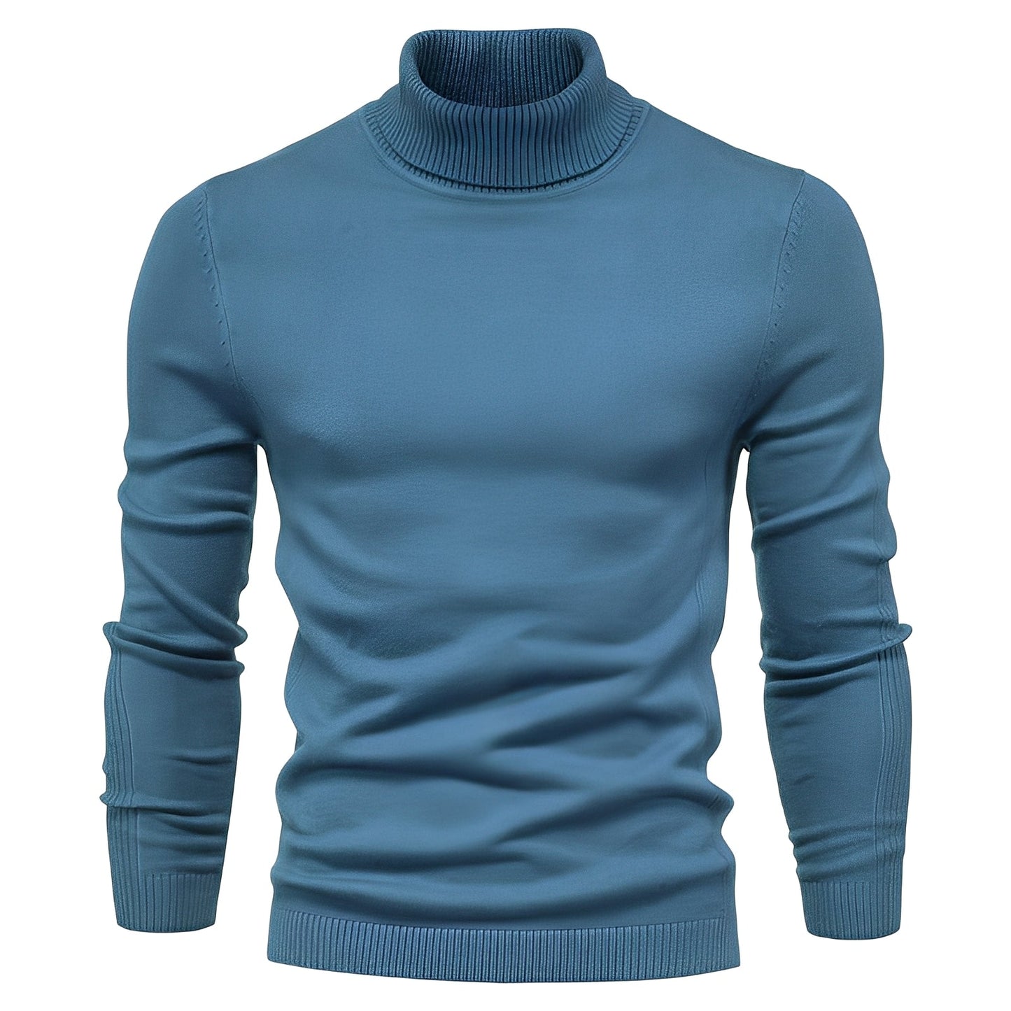 Garnett - Jersey de Cuello Alto Informal para Hombres