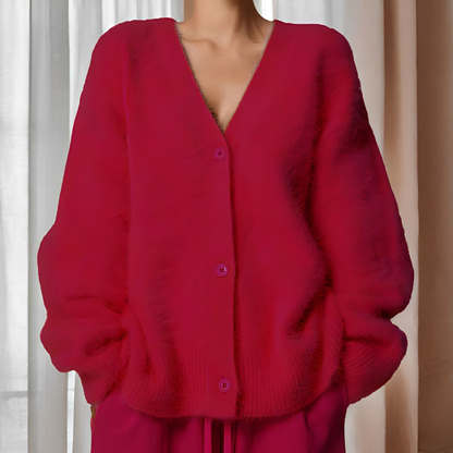 Emberly - Suéter de cachemira suelto y casual para mujeres