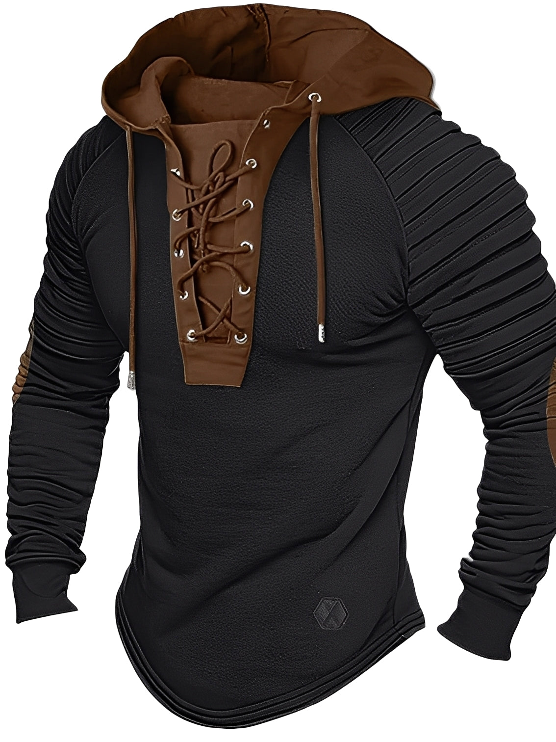 Durward - Suéter de punto con capucha para hombres