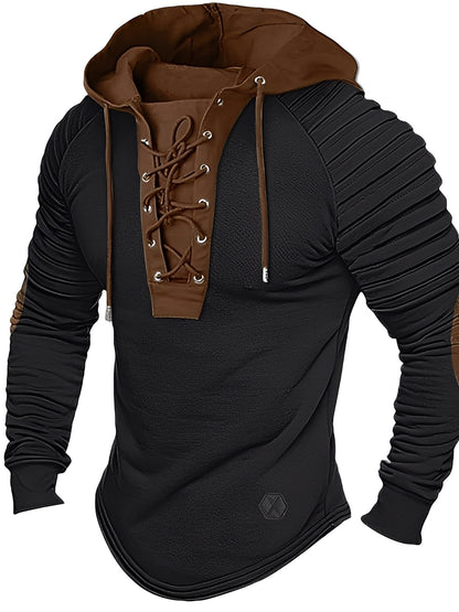 Durward - Suéter de punto con capucha para hombres