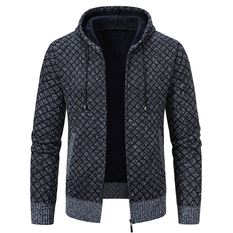 Winton - Abrigo delgado y elegante con capucha para hombres