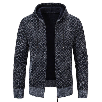 Winton - Abrigo delgado y elegante con capucha para hombres
