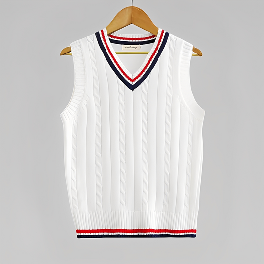 Callen - Chaleco de Punto Casual para Mujeres