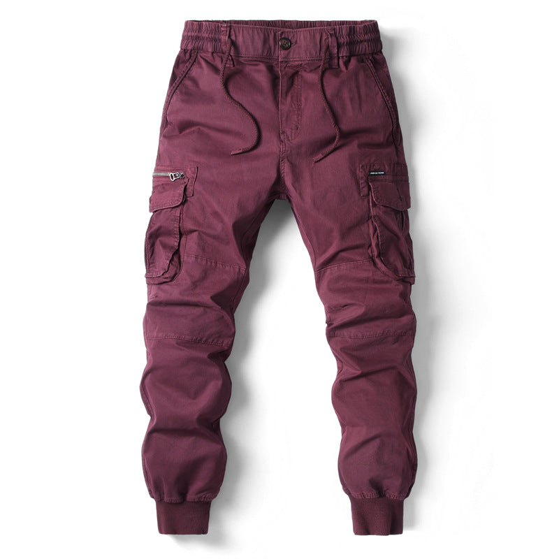 Trevor - Pantalón cargo informal con muchos bolsillos para hombres