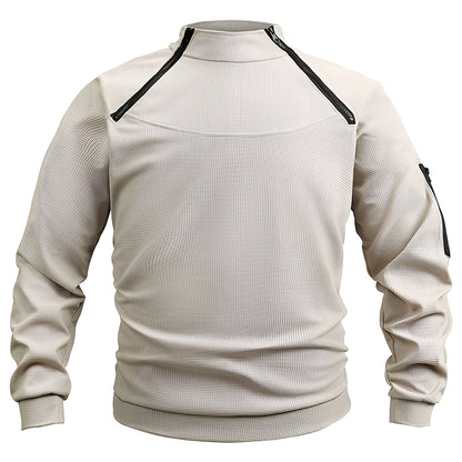 Wilbur - Chaqueta polar deportiva con cierre para hombres