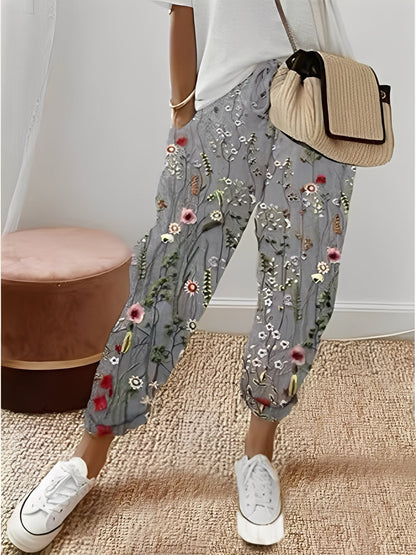 Amélia - Pantalón de algodón sofisticado para mujer