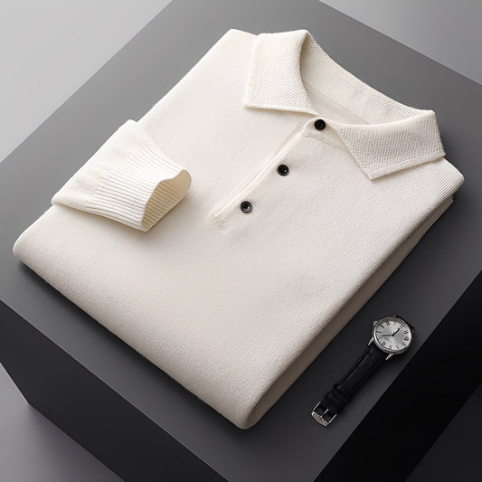 Romilly - Polo Elegante de Cachemira para Hombres