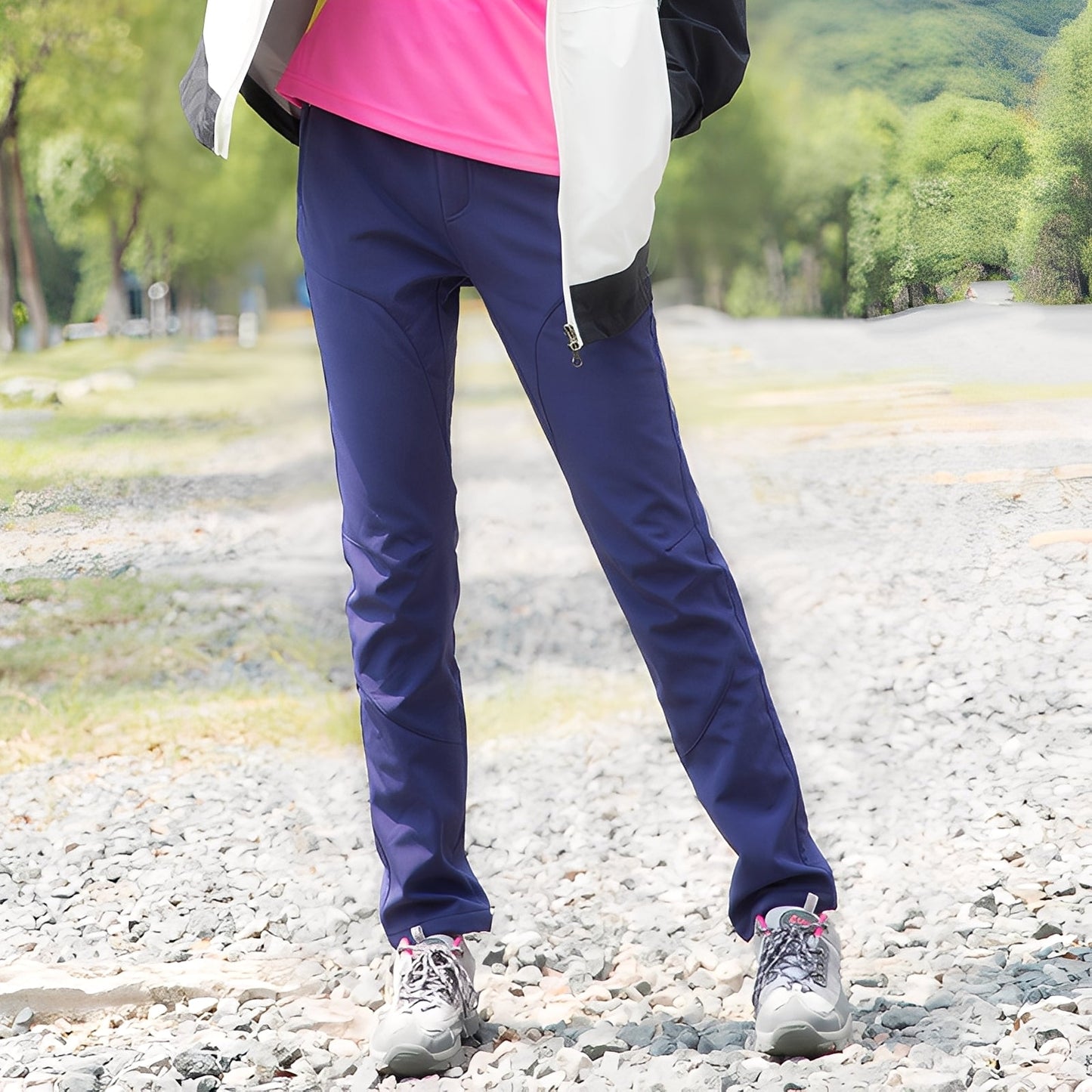 Rosanna - Pantalón grueso y elegante para mujeres, ideal para el aire libre