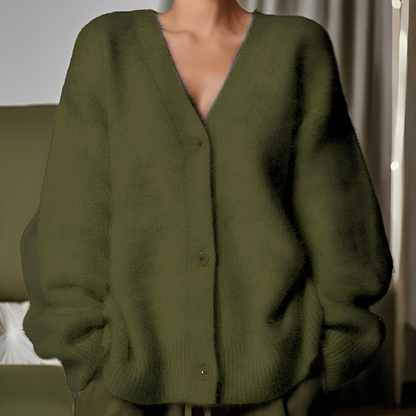 Emberly - Suéter de cachemira suelto y casual para mujeres