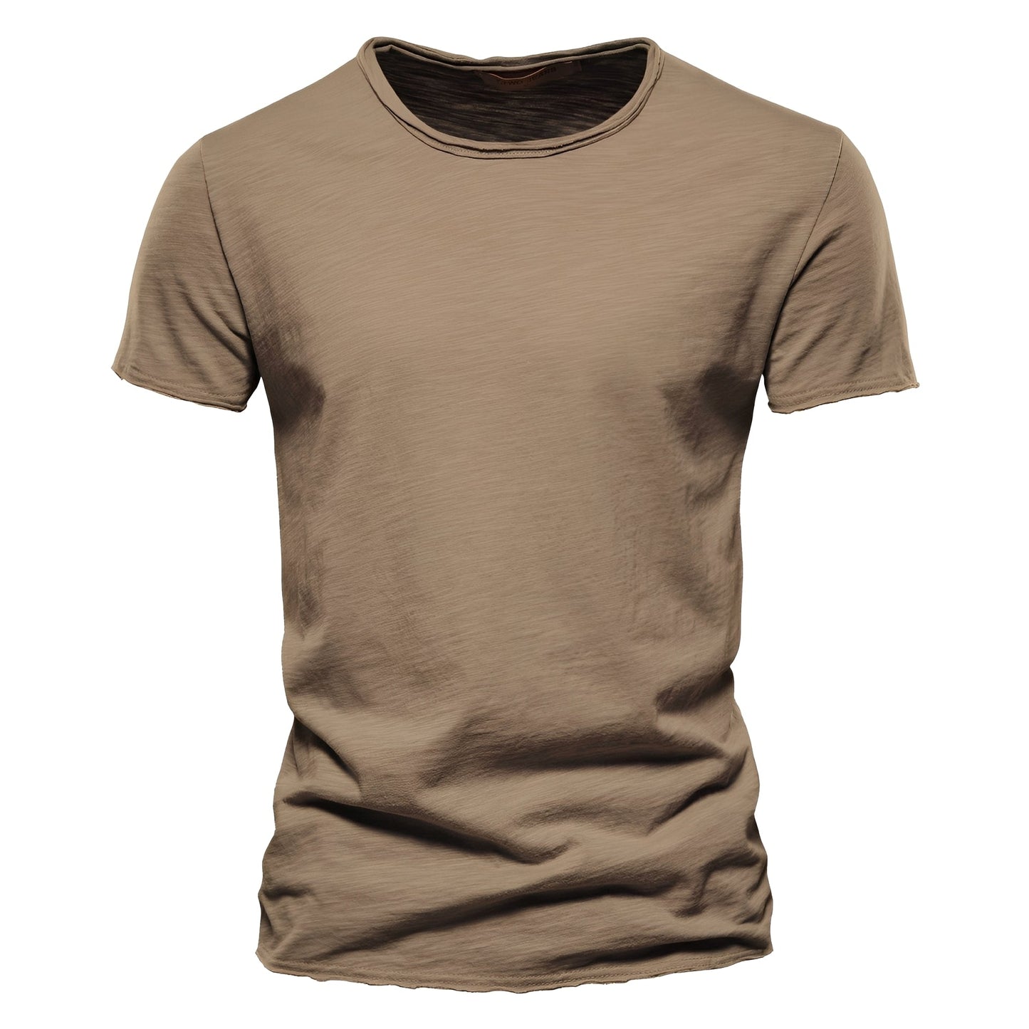 Roderick - Camiseta de Hombre de Algodón con Manga Corta