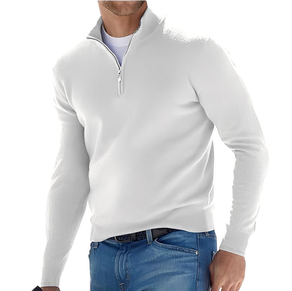 Kennith - Chaqueta informal con cremallera para hombres