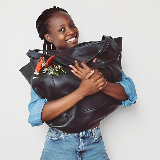 Romayne - Bolsa Clásica de Cuero para Mujeres
