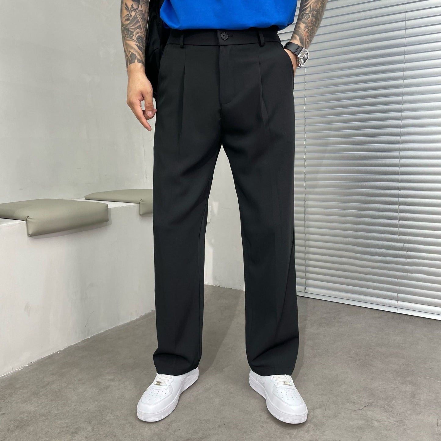 Spencer - Pantalón moderno y holgado para hombres