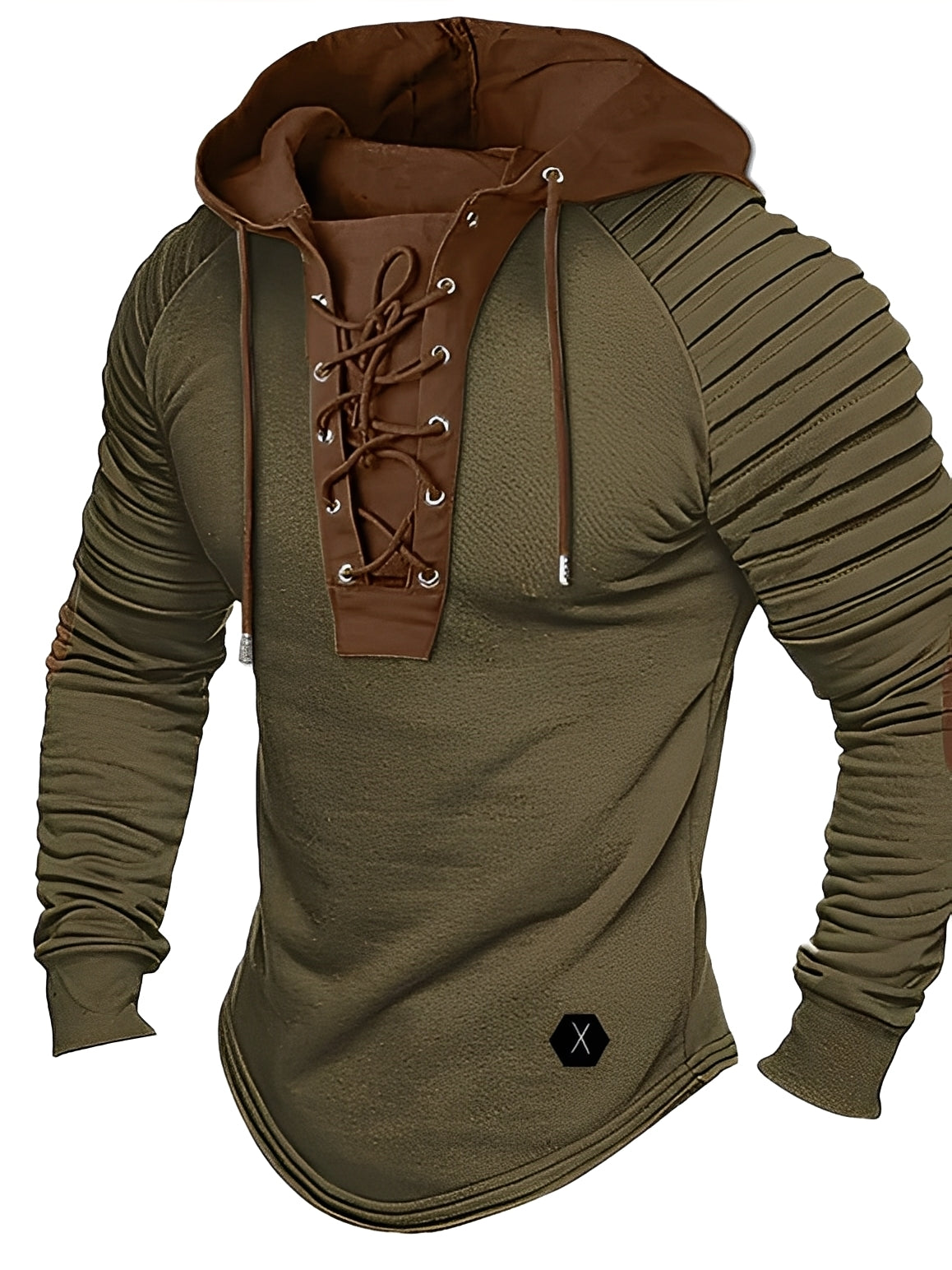 Durward - Suéter de punto con capucha para hombres