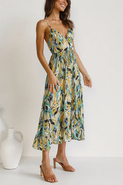 Caridad – Vestido Midi de Colores