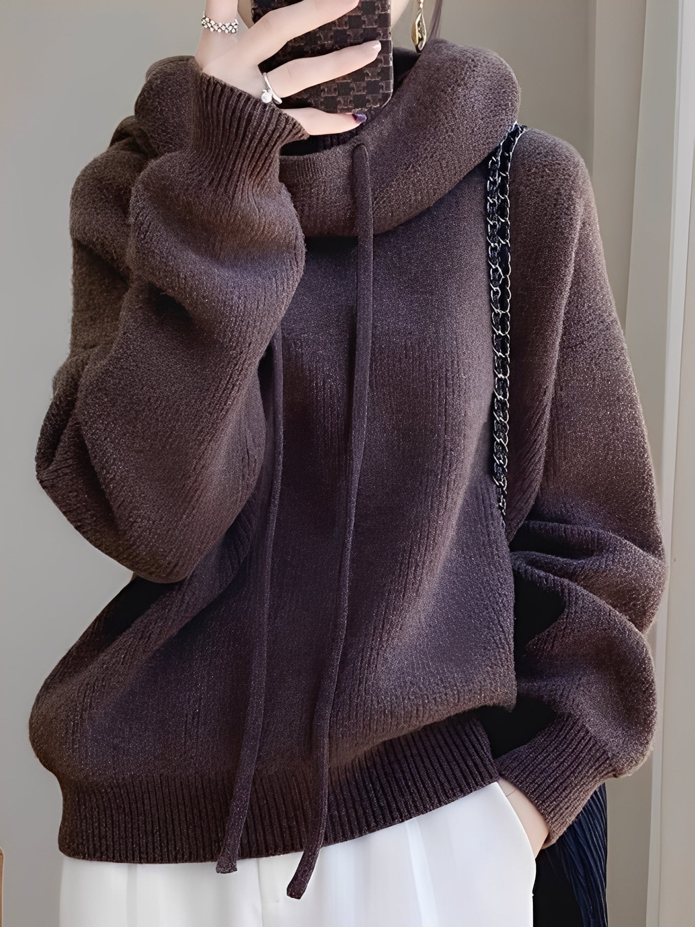 Mercia - Moderna Sudadera con Capucha para Mujeres