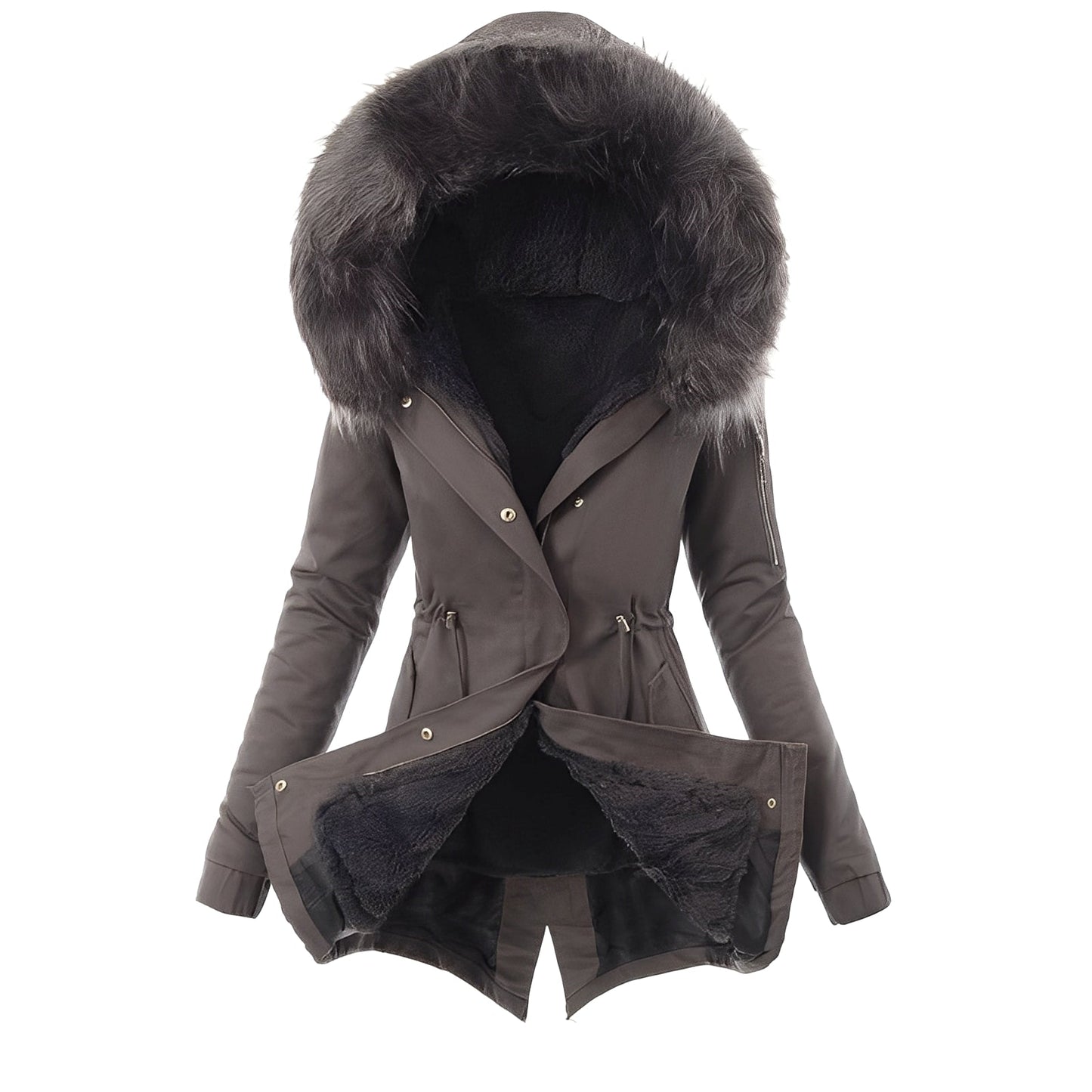 Deanna - Chaqueta femenina impermeable con estilo y forro polar