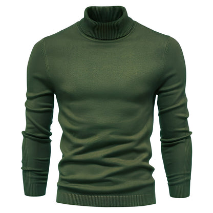 Garnett - Jersey de Cuello Alto Informal para Hombres