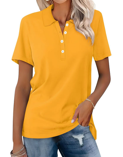 Stella - Polo casual ajustado para mujer