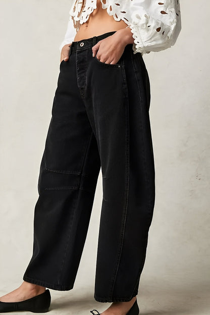 Jocelyn - Jeans anchos y cómodos para mujeres