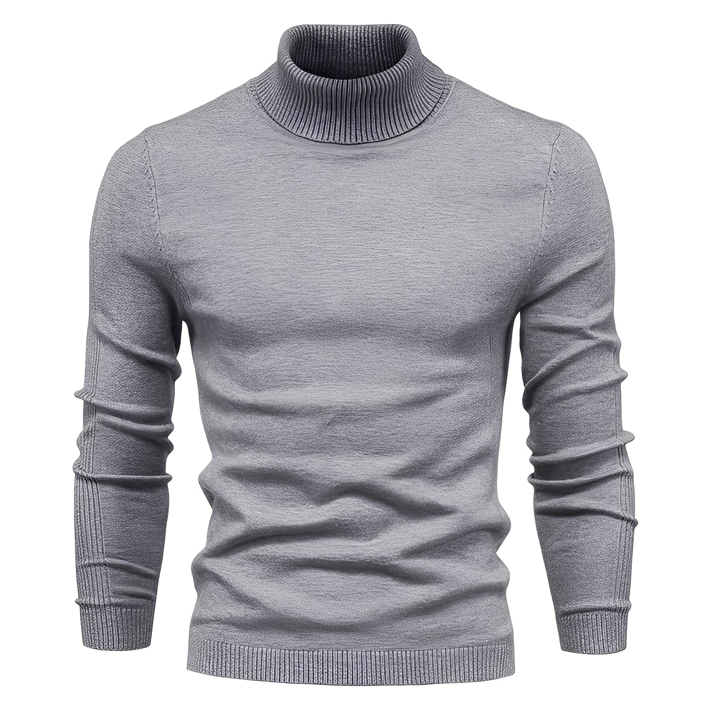 Garnett - Jersey de Cuello Alto Informal para Hombres