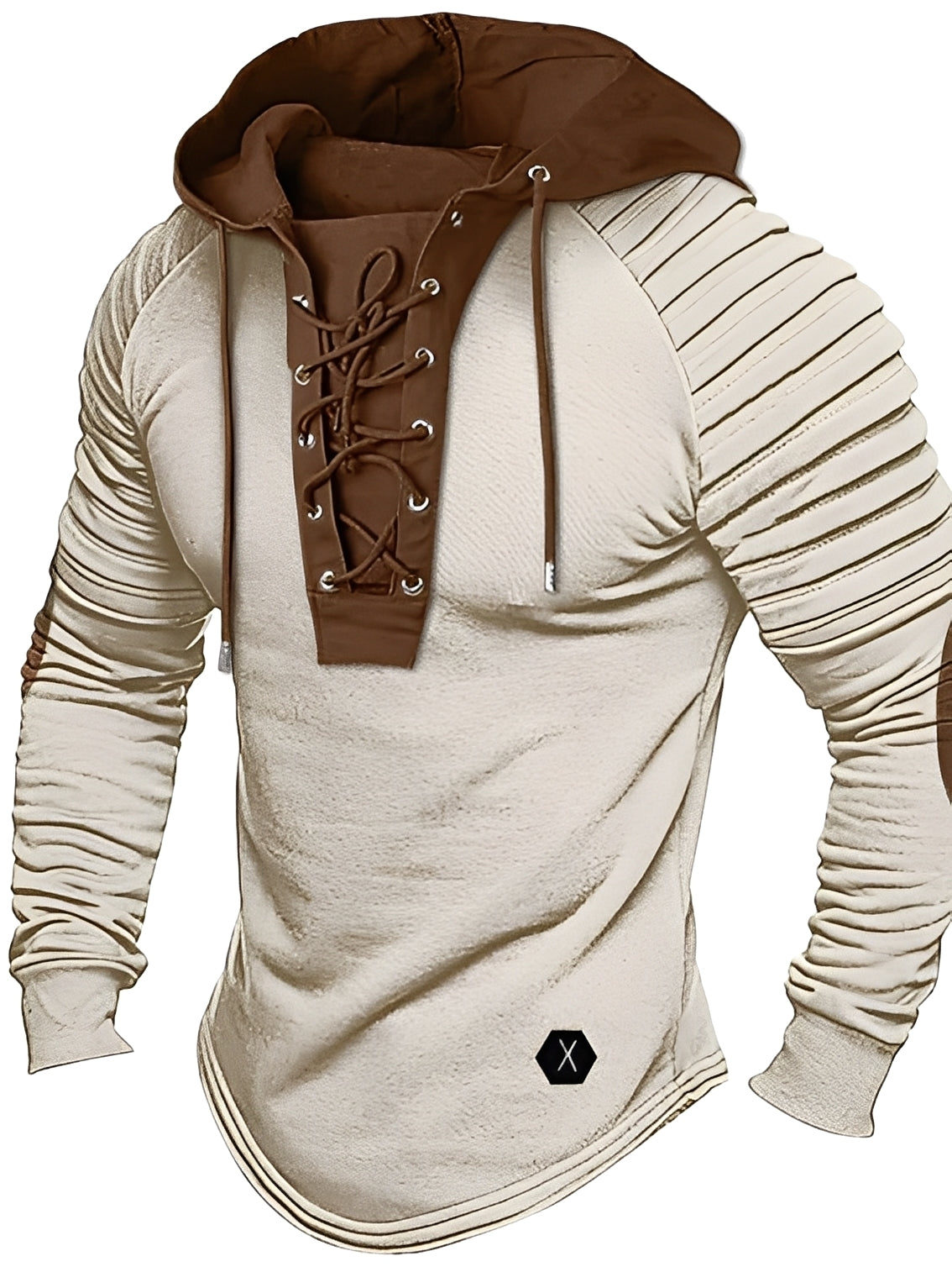Durward - Suéter de punto con capucha para hombres